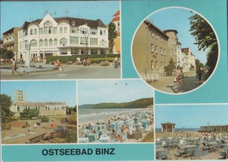 Binz - u.a. Urlauberrestaurant - 1987 Binz - u.a. Urlauberrestaurant - 1987