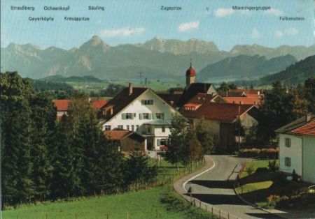 Oy - mit Blick auf Säuling - 1990 Oy - mit Blick auf Säuling - 1990
