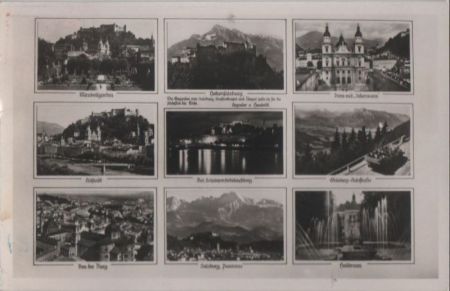 Österreich - Salzburg - u.a. Mirabellgarten - 1949 Österreich - Salzburg - u.a. Mirabellgarten - 1949