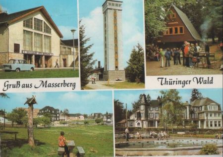Masserberg - u.a. Kurhaus - 1984 Masserberg - u.a. Kurhaus - 1984