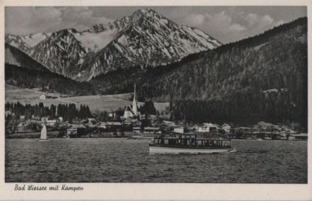 Bad Wiessee - mit Kampen - 1952 Bad Wiessee - mit Kampen - 1952