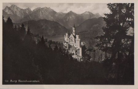 Schwangau Neuschwanstein - ca. 1950 Schwangau Neuschwanstein - ca. 1950