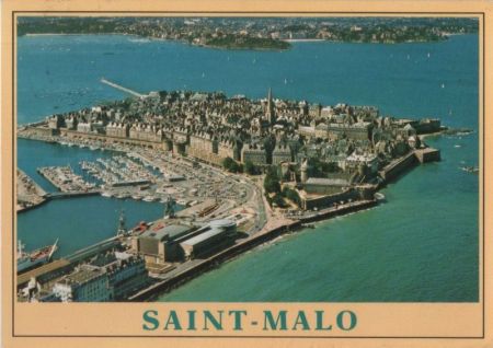 Saint-Malo - Frankreich - von oben Saint-Malo - Frankreich - von oben