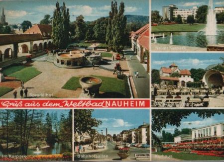 Bad Nauheim - 6 Teilbilder - 1971 Bad Nauheim - 6 Teilbilder - 1971