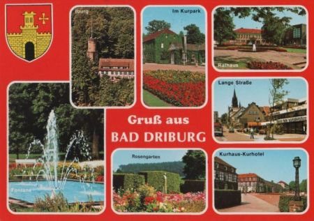 Bad Driburg - u.a. Rathaus - 1996 Bad Driburg - u.a. Rathaus - 1996