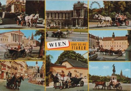 Österreich - Wien - und sein Fiaker - 1982 Österreich - Wien - und sein Fiaker - 1982