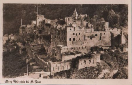 St. Goar - Burg Rheinfels - 1952 St. Goar - Burg Rheinfels - 1952
