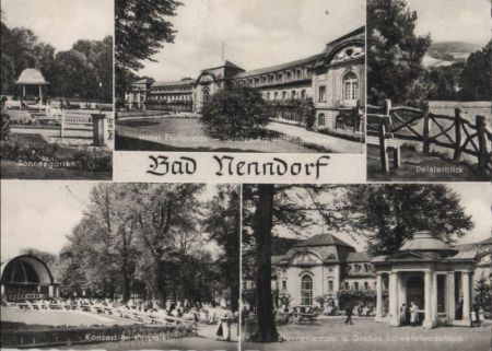 Bad Nenndorf - u.a. Hotel Esplanade - 1957 Bad Nenndorf - u.a. Hotel Esplanade - 1957