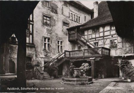 Österreich - Feldkirch - Schattenburg - ca. 1965 Österreich - Feldkirch - Schattenburg - ca. 1965