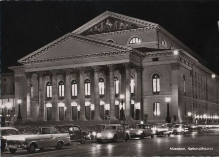 München - Nationaltheater - ca. 1965 München - Nationaltheater - ca. 1965