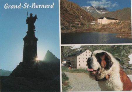 Schweiz - Großer St. Bernhard - ca. 1985 Schweiz - Großer St. Bernhard - ca. 1985