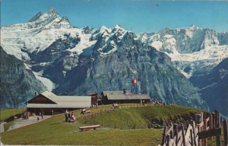 Grindelwald - Schweiz - Bergstation Firstbahn Grindelwald - Schweiz - Bergstation Firstbahn