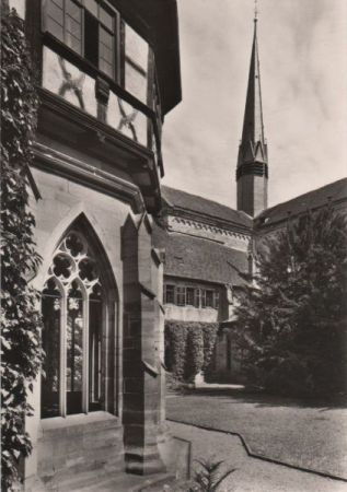Maulbronn - Zisterzienserkloster, innerer Klosterhof - ca. 1965 Maulbronn - Zisterzienserkloster, innerer Klosterhof - ca. 1965