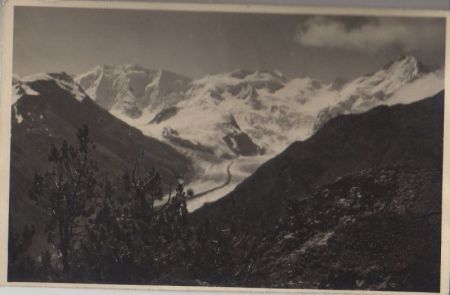 Schweiz - St. Moritz - mit Pontresina - ca. 1950 Schweiz - St. Moritz - mit Pontresina - ca. 1950