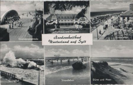Westerland - u.a. Strandleben - 1962 Westerland - u.a. Strandleben - 1962