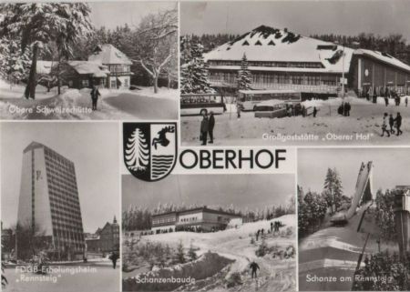 Oberhof - u.a. Schanzenbaude - 1980 Oberhof - u.a. Schanzenbaude - 1980