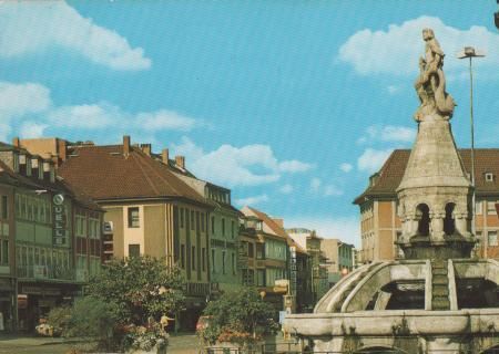 Worms - Siegfriedbrunnen - 1981 Worms - Siegfriedbrunnen - 1981