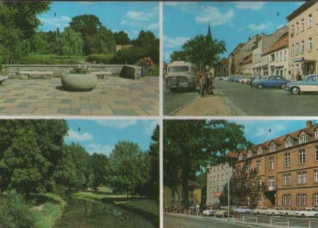 Zossen - u.a. Markt - ca. 1975 Zossen - u.a. Markt - ca. 1975