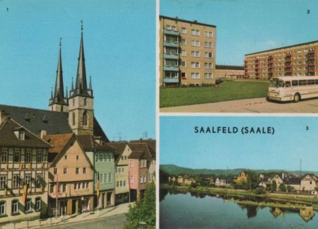 Saalfeld - u.a. Ortsteil Gorndorf - 1970 Saalfeld - u.a. Ortsteil Gorndorf - 1970