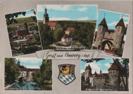 Amberg - u.a. Nabburger Tor - 1970 Amberg - u.a. Nabburger Tor - 1970