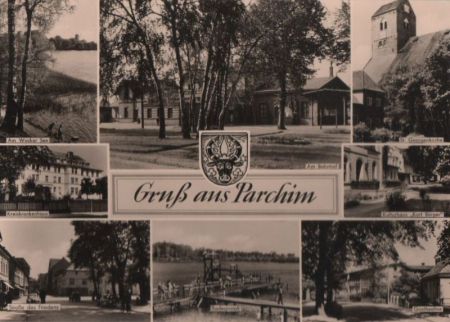 Parchim - u.a. Badeanstalt - 1960 Parchim - u.a. Badeanstalt - 1960