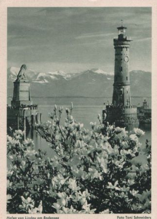 Lindau - Hafen - ca. 1960 Lindau - Hafen - ca. 1960
