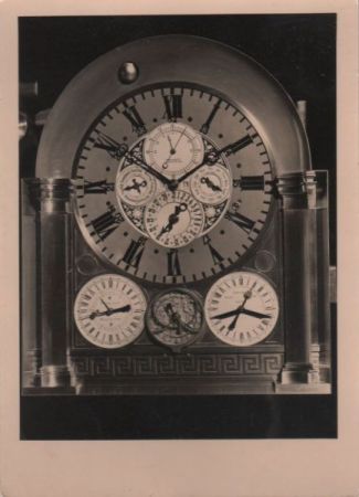 Glashütte - Kunstuhr - ca. 1955 Glashütte - Kunstuhr - ca. 1955