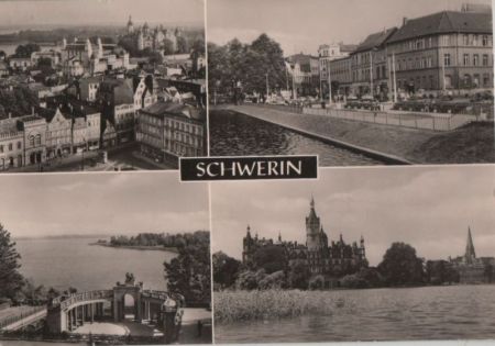 Schwerin - u.a. Am Pfaffenteich - 1976 Schwerin - u.a. Am Pfaffenteich - 1976