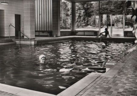 Aulendorf - Parksanatorium, Hallenschwimmbad - 1969 Aulendorf - Parksanatorium, Hallenschwimmbad - 1969