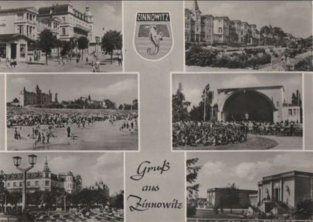 Zinnowitz - mit 6 Bildern - 1966 Zinnowitz - mit 6 Bildern - 1966