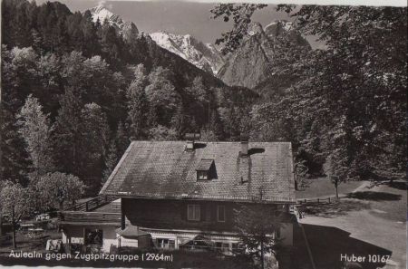 Garmisch-Partenkirchen - Aulealm - 1956 Garmisch-Partenkirchen - Aulealm - 1956