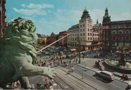 Dänemark - Kopenhagen - Gammeltorv - 1973 Dänemark - Kopenhagen - Gammeltorv - 1973