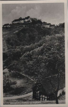 Durbach - Schloß Staufenberg - ca. 1955 Durbach - Schloß Staufenberg - ca. 1955