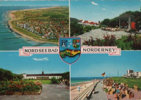 Norderney - mit 4 Bildern - 1969 Norderney - mit 4 Bildern - 1969