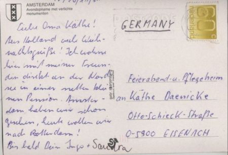 Amsterdam - Niederlande - am Abend