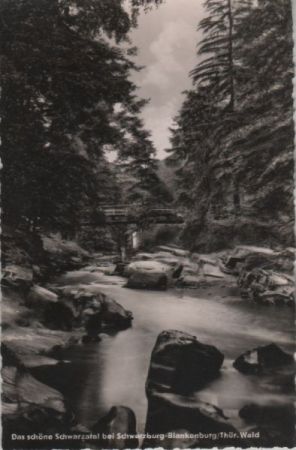 Schwarzburg - Schwarzatal - 1962 Schwarzburg - Schwarzatal - 1962