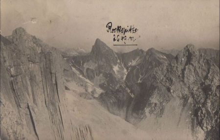 Leutkirch - Leutkircher Hütte, Rokspitze - 1921 Leutkirch - Leutkircher Hütte, Rokspitze - 1921