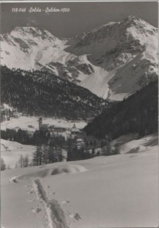 Solda - Italien - im Winter Solda - Italien - im Winter