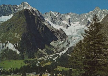 Schweiz - Orsieres, La Fouly - avec le Dolent - 1971 Schweiz - Orsieres, La Fouly - avec le Dolent - 1971