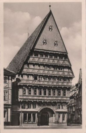 Hildesheim - Knochenhauer-Amthaus - ca. 1955 Hildesheim - Knochenhauer-Amthaus - ca. 1955