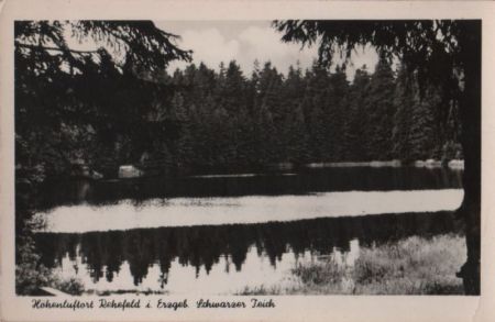 Altenberg-Rehefeld - Schwarzer Teich - 1960 Altenberg-Rehefeld - Schwarzer Teich - 1960