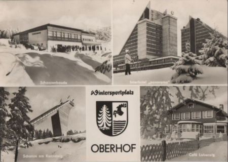 Oberhof - u.a. Cafe Luisensitz - 1971 Oberhof - u.a. Cafe Luisensitz - 1971