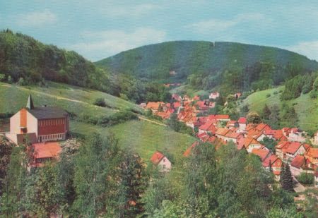 Bad Grund - Blick vom Knollen - ca. 1975 Bad Grund - Blick vom Knollen - ca. 1975