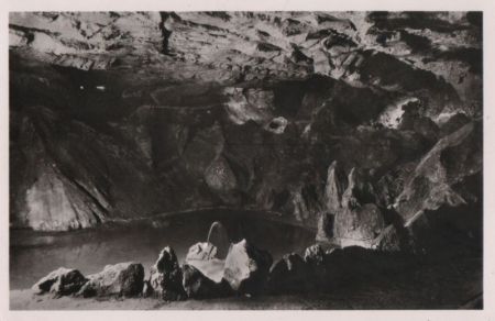 Bad Segeberg - Kalkberg, Seehalle mit See - ca. 1960 Bad Segeberg - Kalkberg, Seehalle mit See - ca. 1960
