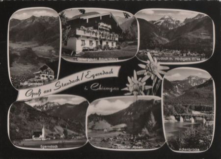 Staudach-Egerndach - u.a. mit Hochgern - 1962 Staudach-Egerndach - u.a. mit Hochgern - 1962