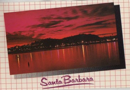 USA - Santa Barbara - City lights - ca. 1985 USA - Santa Barbara - City lights - ca. 1985