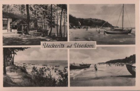 Ückeritz - mit 4 Bildern - ca. 1965 Ückeritz - mit 4 Bildern - ca. 1965