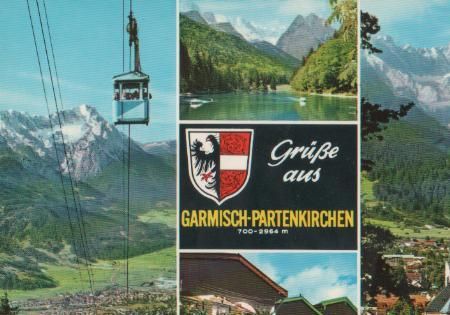 Grüße aus Garmisch-Partenkirchen - ca. 1975 Grüße aus Garmisch-Partenkirchen - ca. 1975