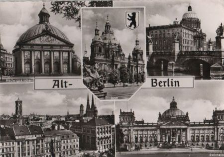 Berlin - Altberlin, u.a. Schloß - ca. 1960 Berlin - Altberlin, u.a. Schloß - ca. 1960