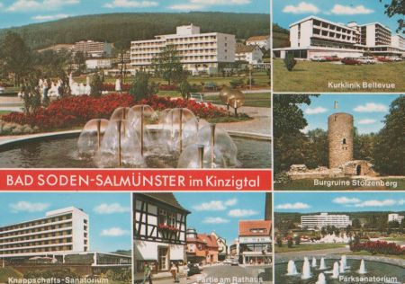 Bad Soden-Salmünster - u.a. Burgruine Stolzenberg - 1985 Bad Soden-Salmünster - u.a. Burgruine Stolzenberg - 1985